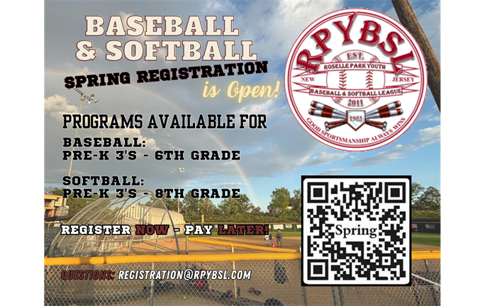 SPRING 2025 REGISTRATION NOW OPEN!